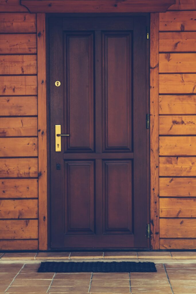 porte en bois